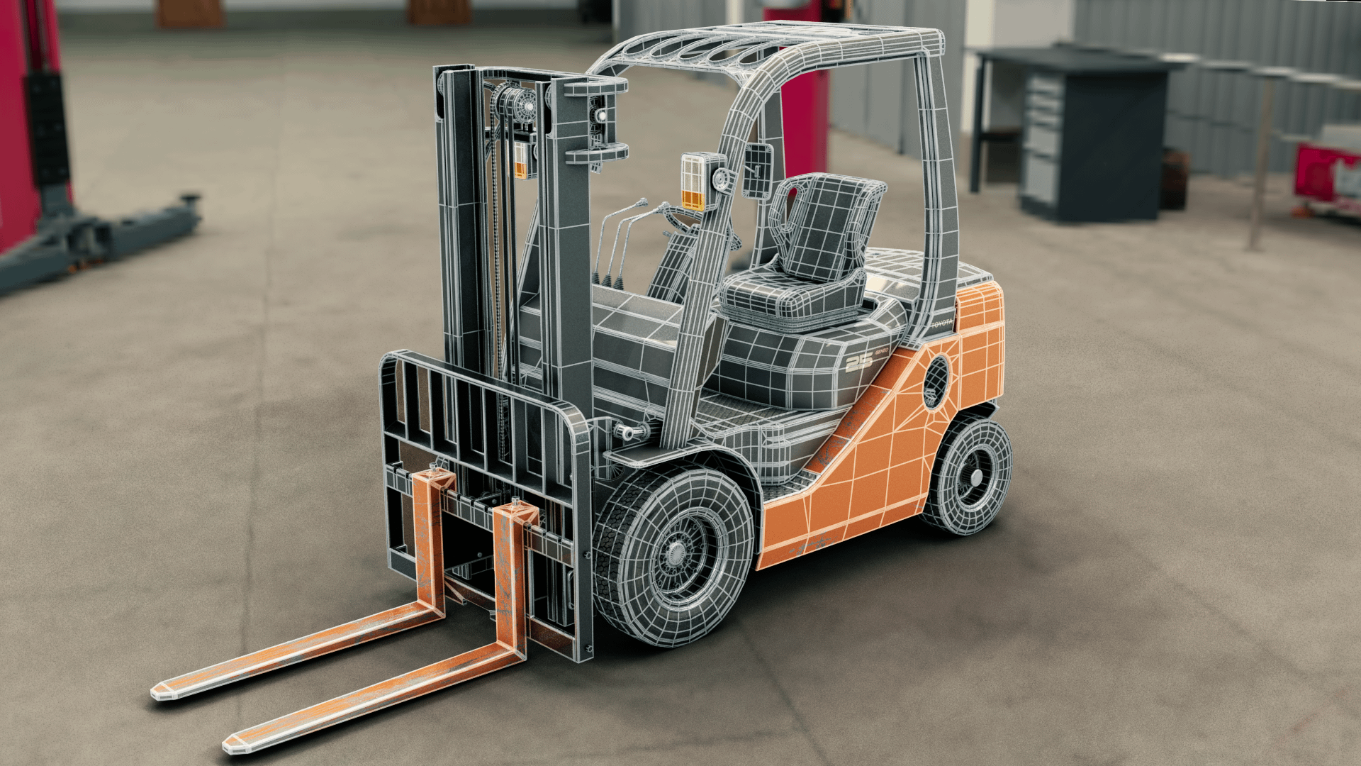 3D product rendering